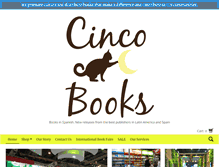 Tablet Screenshot of cincobooks.com